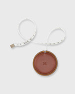 Load image into Gallery viewer, Tape Measure in Papaya Leather
