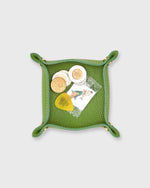 Load image into Gallery viewer, Soft Small Square Tray in Avocado Leather
