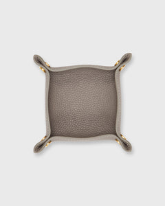 Soft Small Square Tray in Elephant Leather
