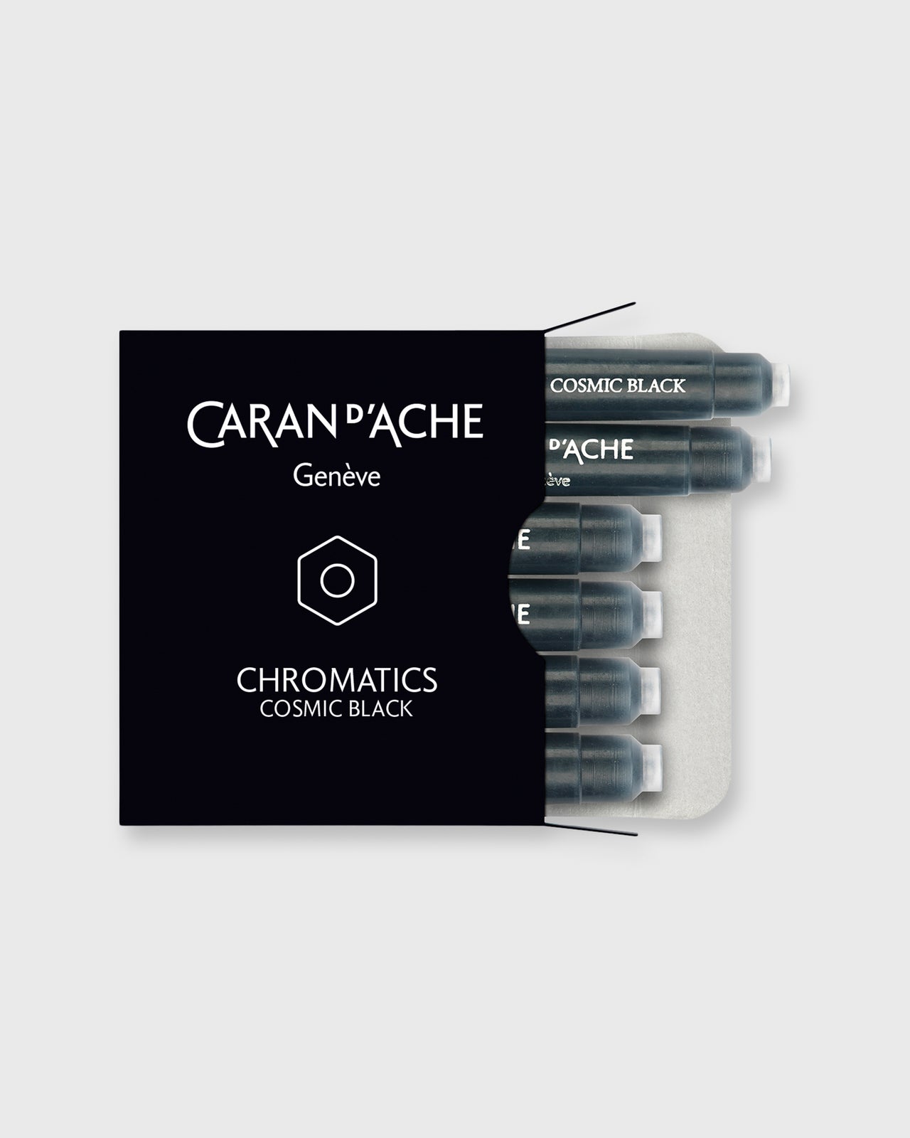 Fountain Pen Refill, Set of 6 Cosmic Black Ink