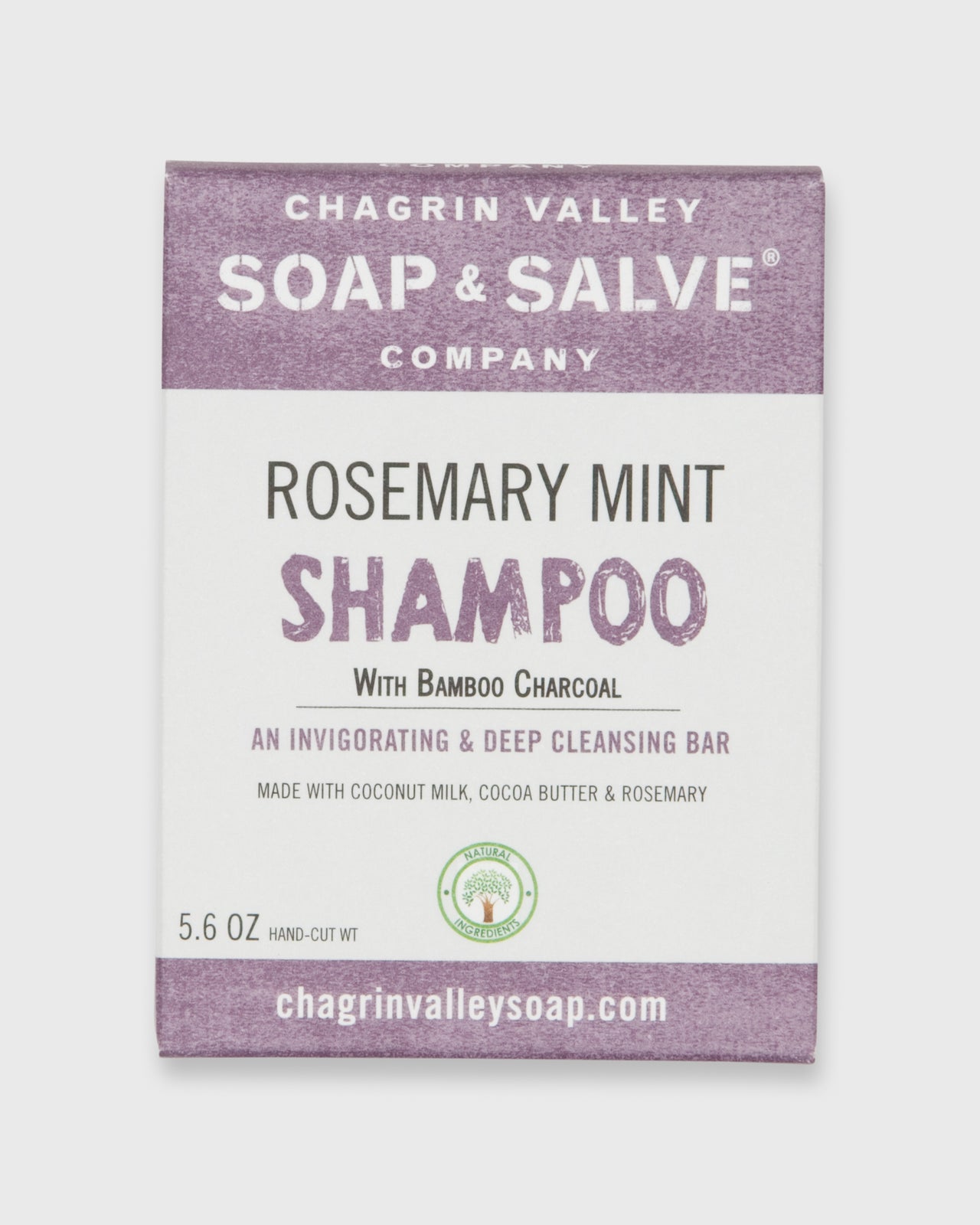 Shampoo Bar Rosemary Mint Charcoal