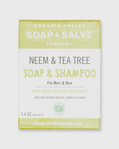 Body & Hair Shampoo Bar Neem & Tea Tree