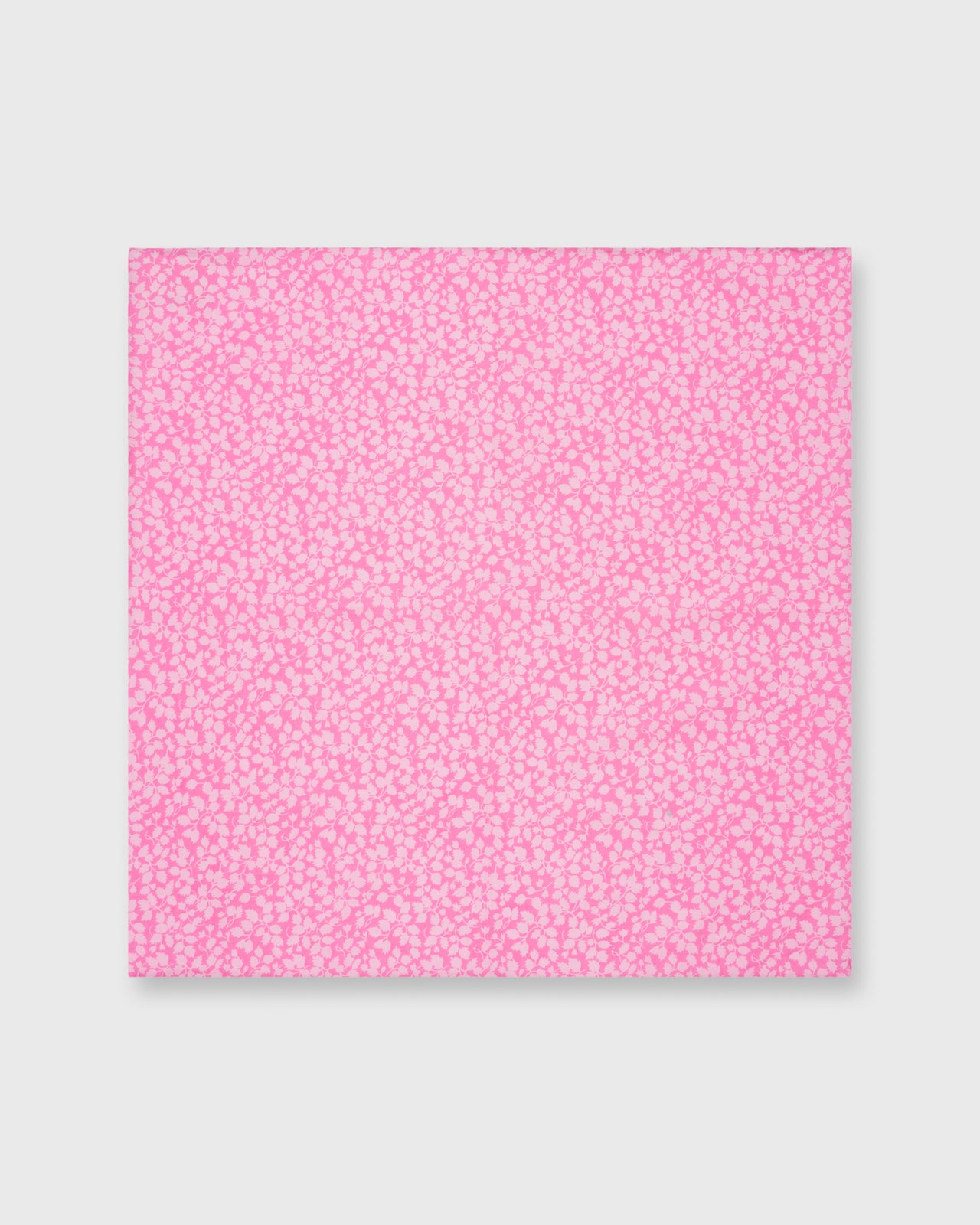 Cotton Print Pocket Square in Pink Glennjade Liberty Fabric