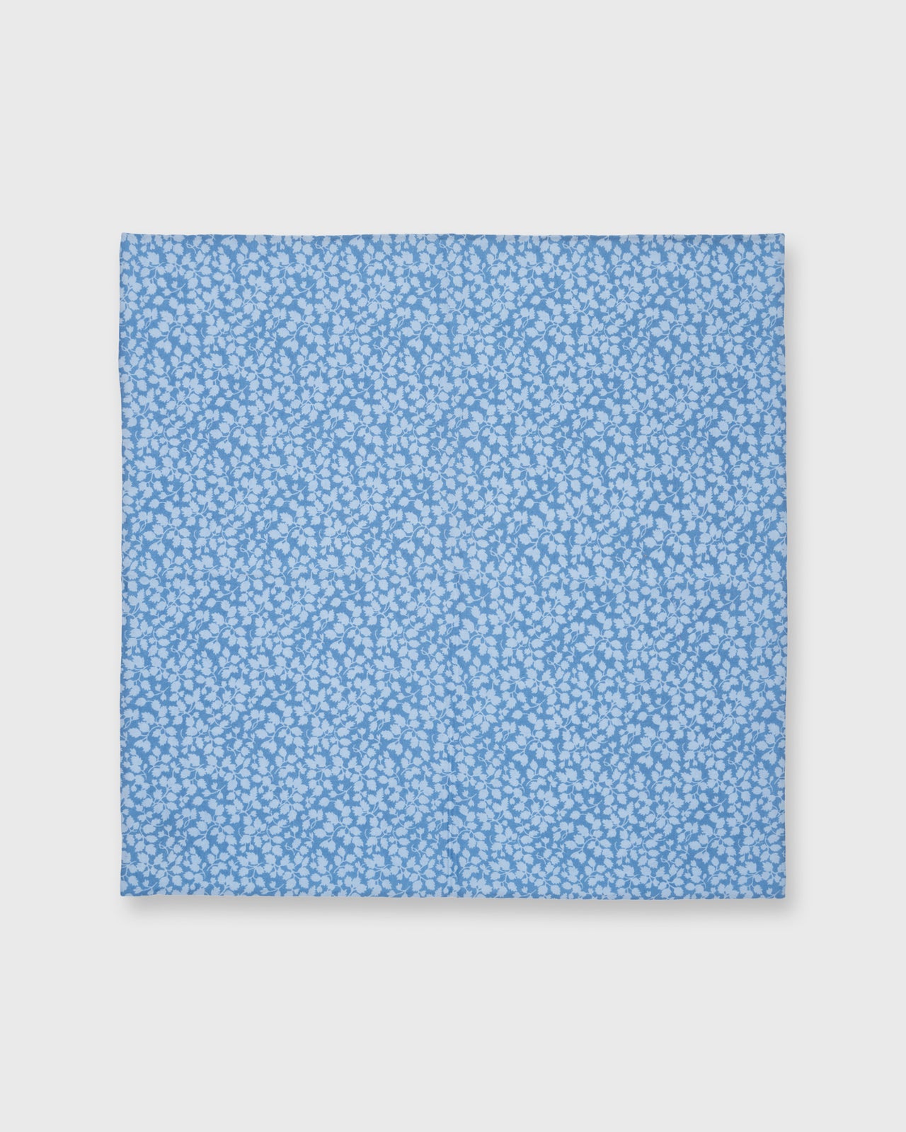 Cotton Print Pocket Square in Blue Glenjade Liberty Fabric