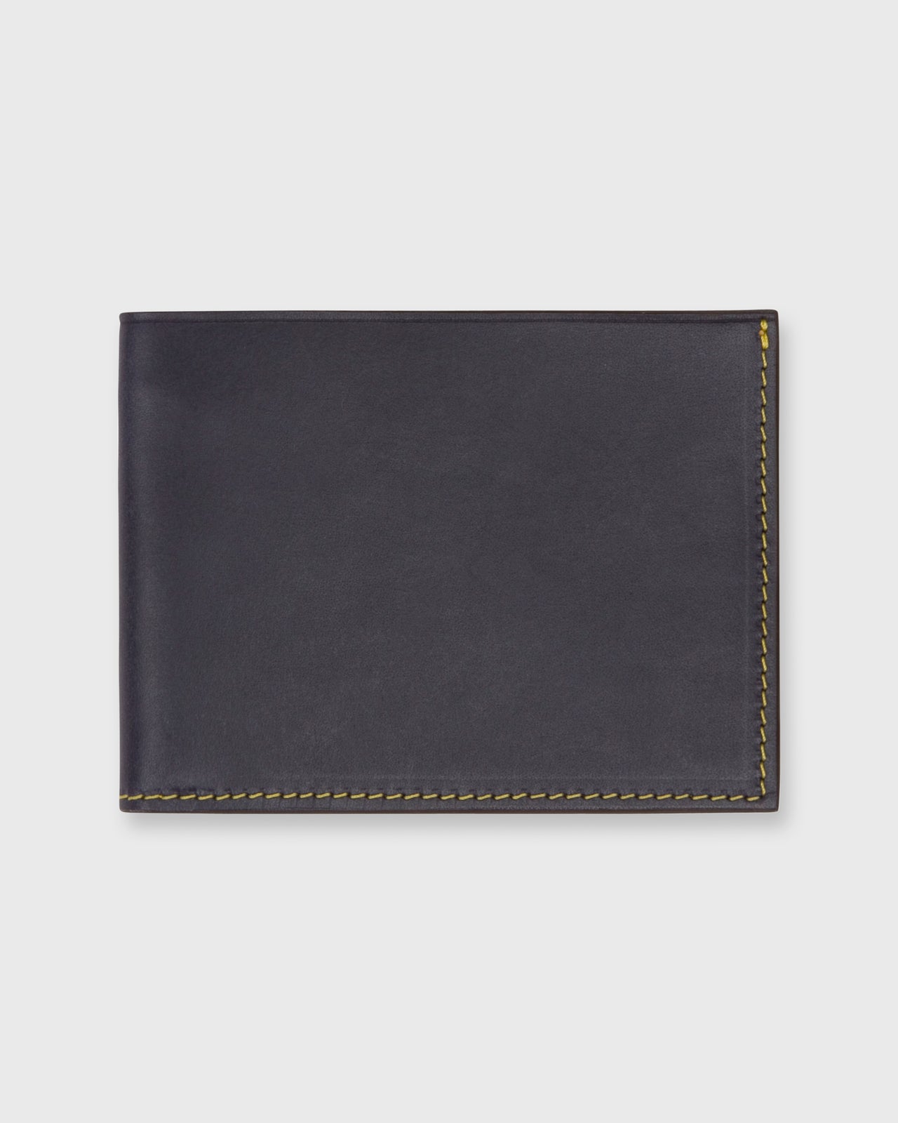 Bi-Fold Wallet in Navy Leather