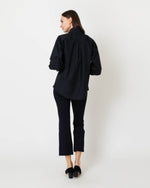 Load image into Gallery viewer, Anaya Popover Shirt in Black Poplin
