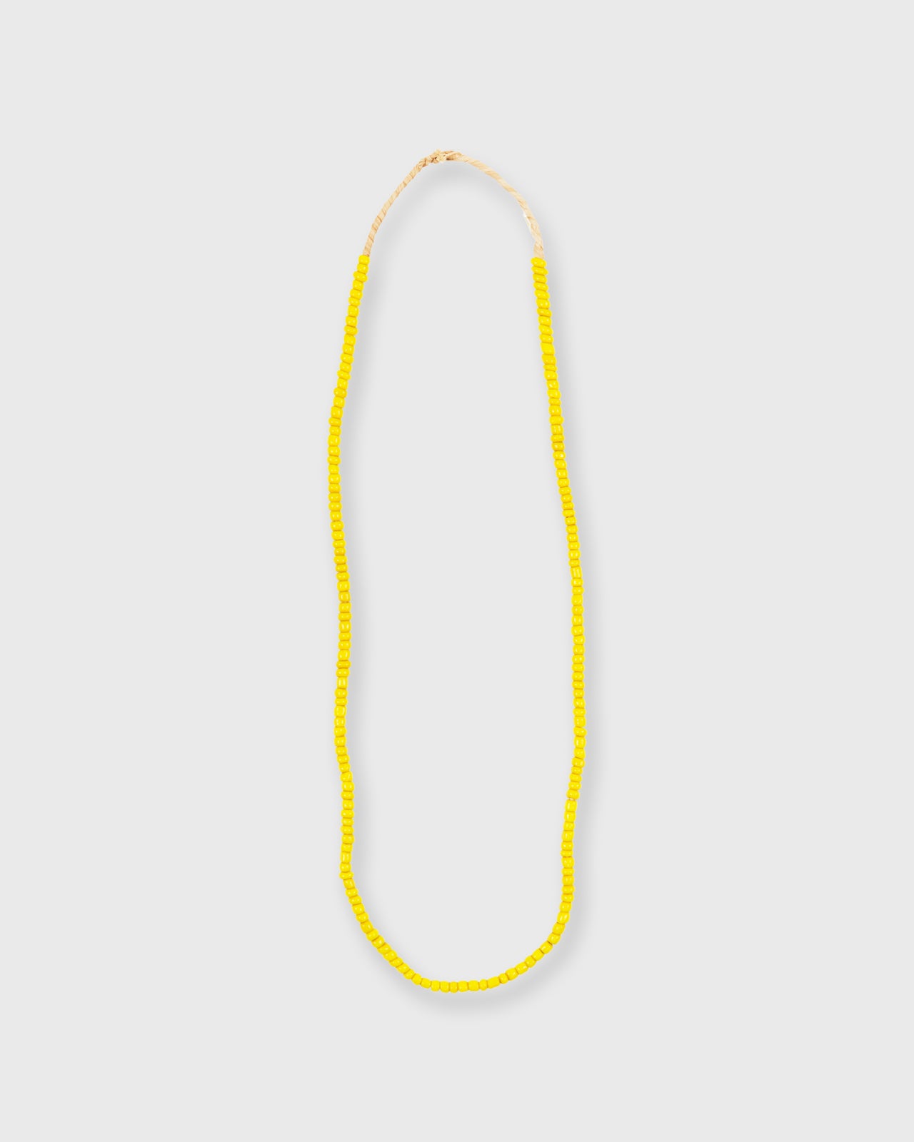 Very Small African Beads in Yellow