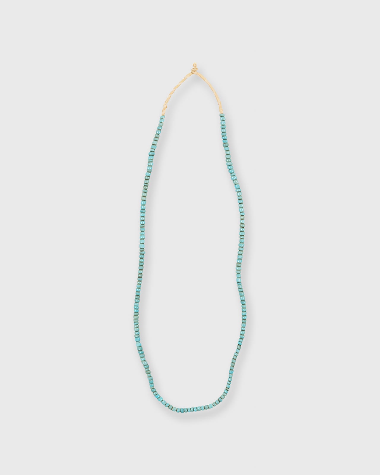 Very Small African Beads Faded Turquoise