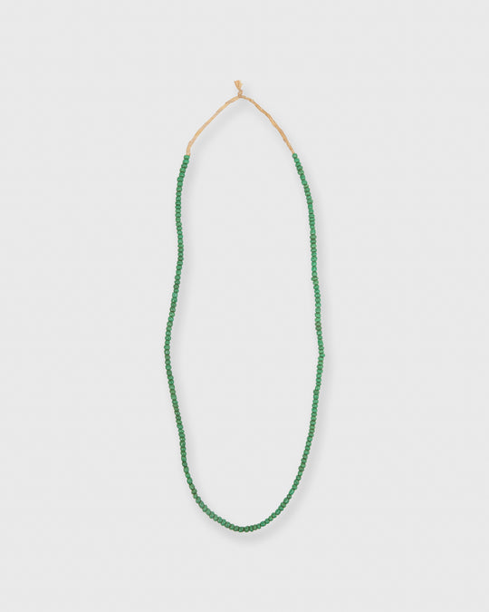 Very Small African Beads Green