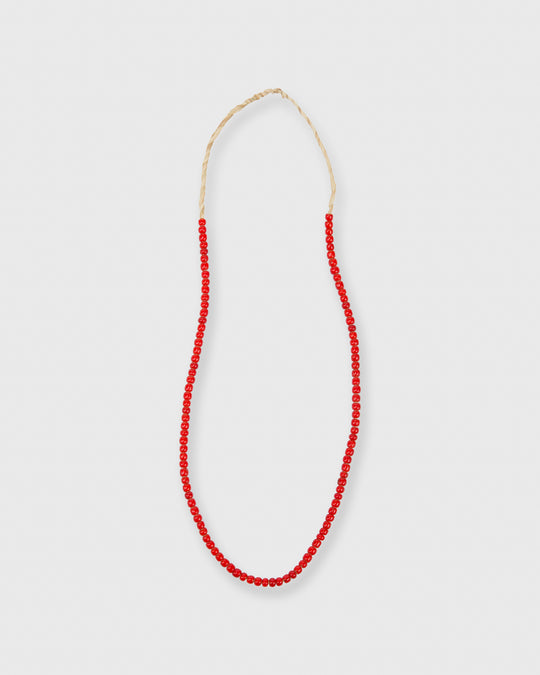 Small African Beads Red