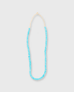 Small African Beads Turquoise Whiteheart