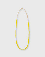 Load image into Gallery viewer, Small African Beads Yellow Whiteheart
