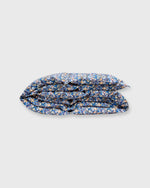 Load image into Gallery viewer, Cashball Blanket in Blue/Gold Strawberry Thief Liberty Fabric
