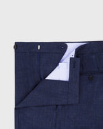 Load image into Gallery viewer, Pleated Dress Trouser in Air Force Blue High-Twist
