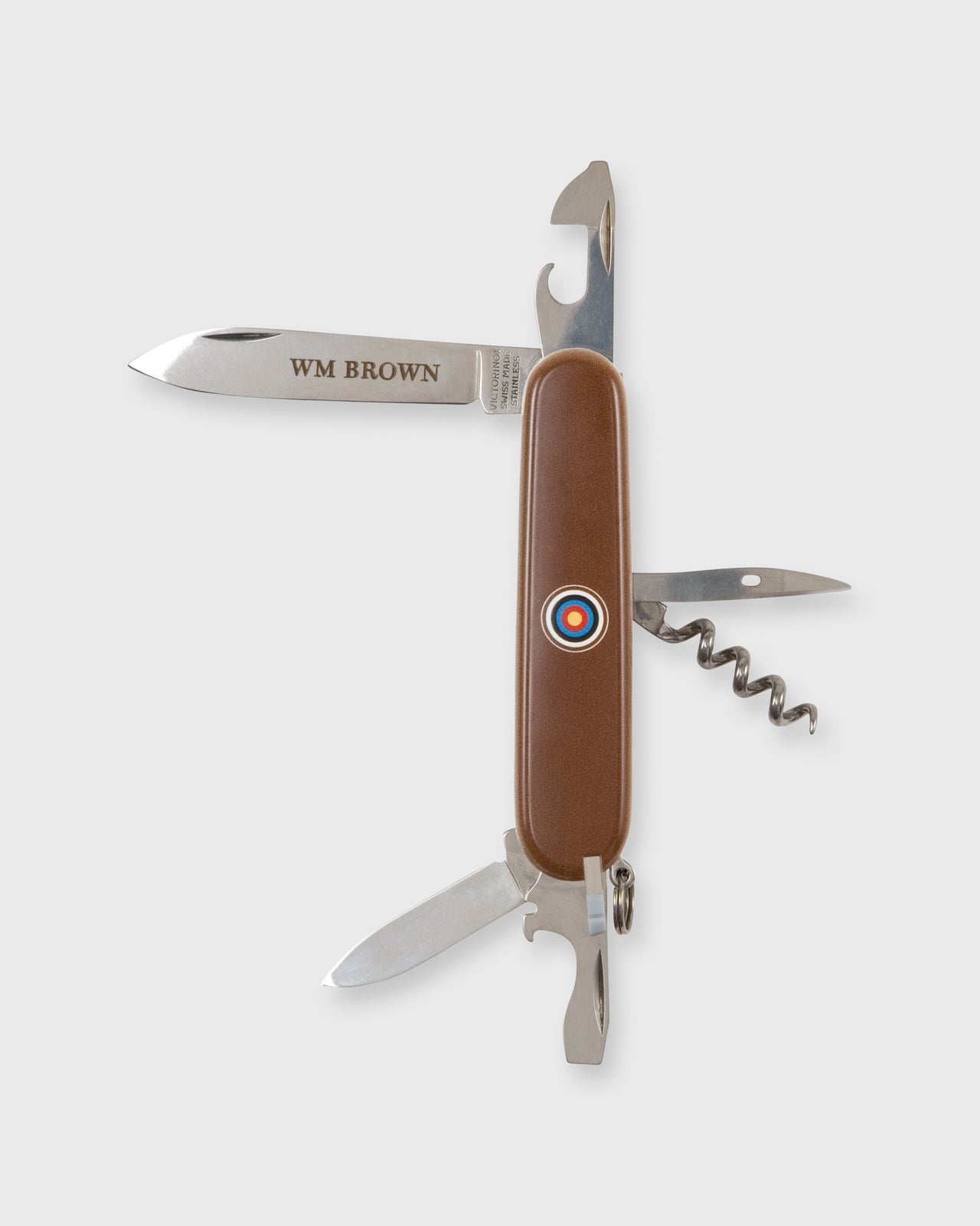 WM Brown Swiss Army Knife Brown