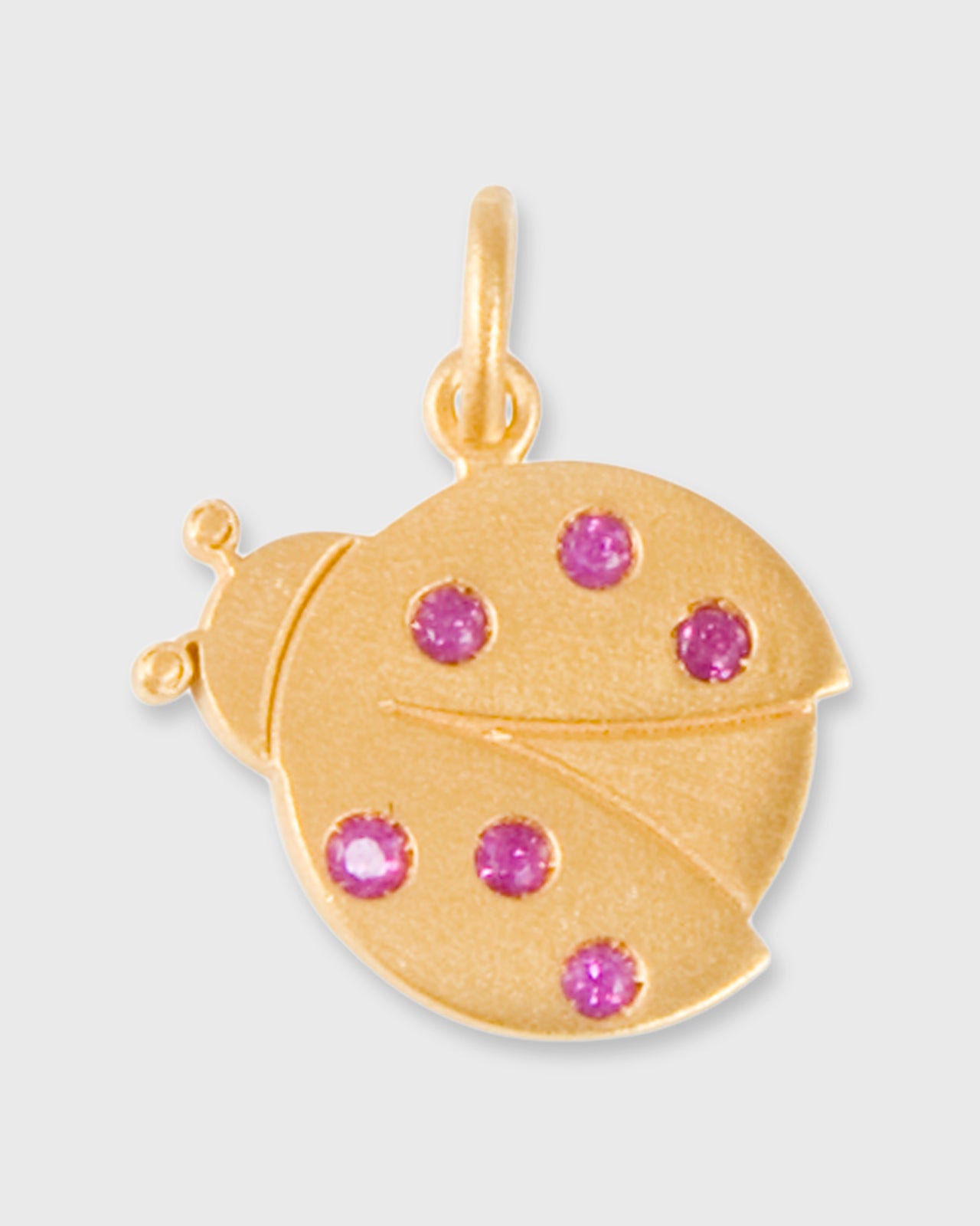 Ladybug Pendant in Gold