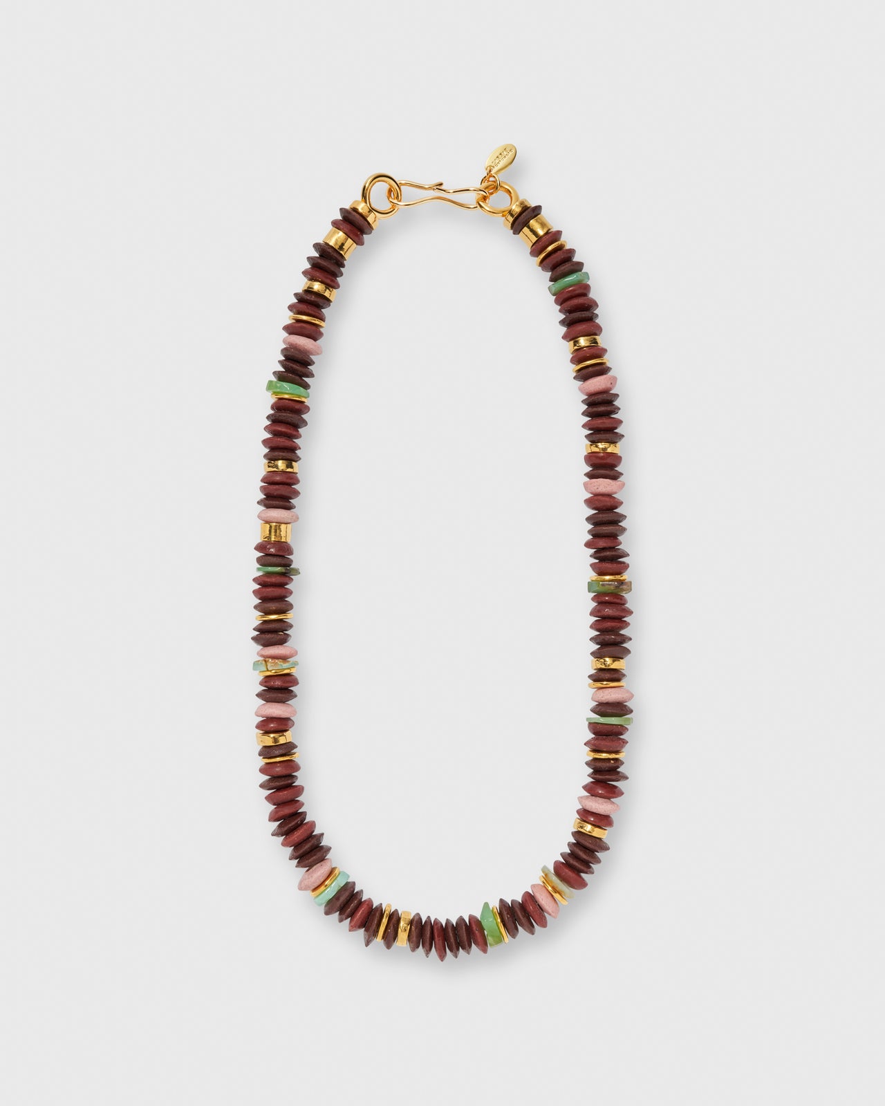 Long Laguna Necklace in Merlot