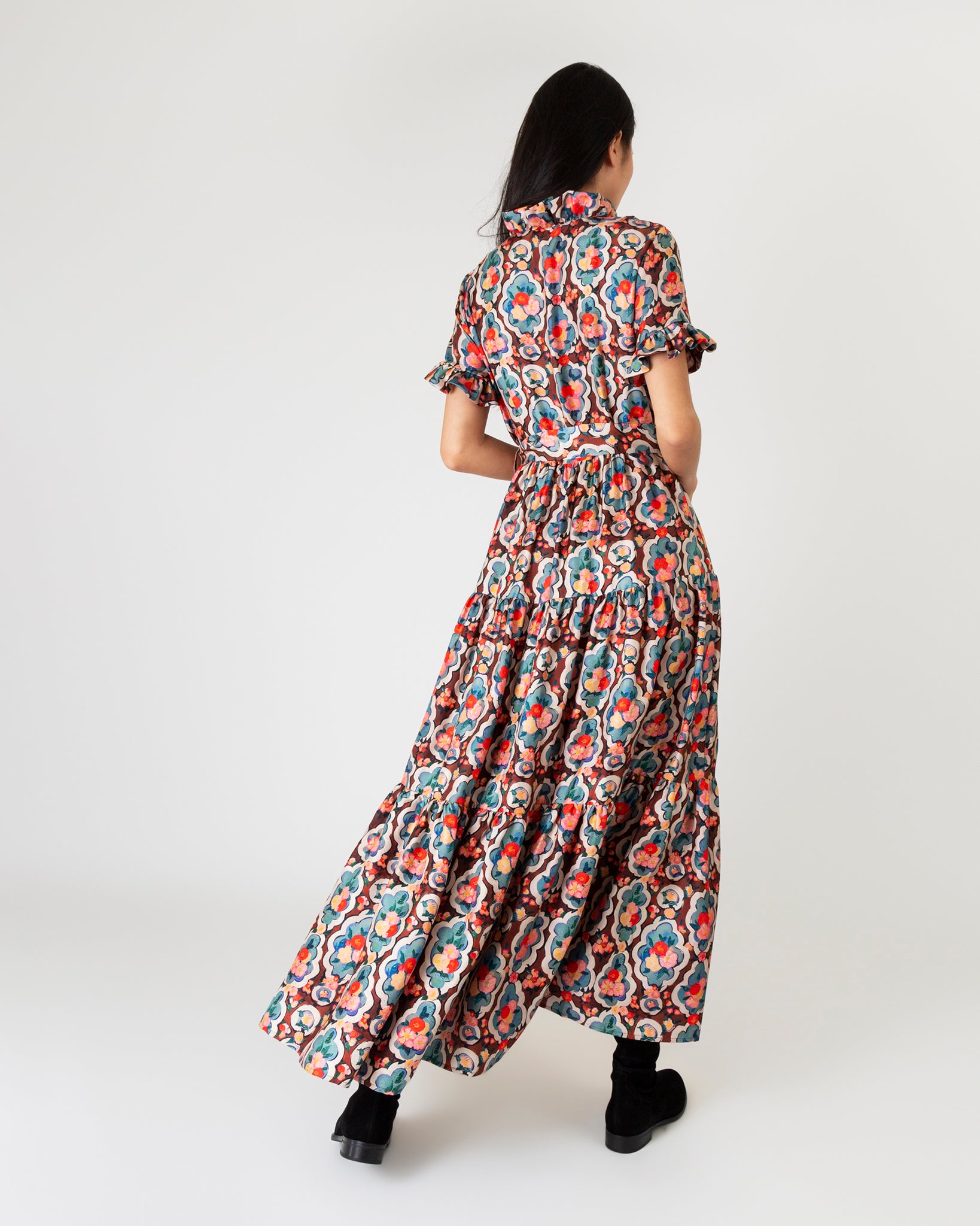 Long & Sassy Dress in Matisse