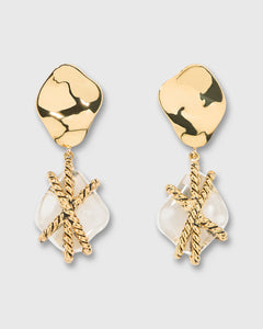 Mycene Boucles D'Oreilles Earrings in Gold