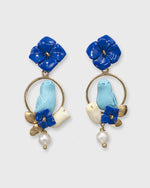 Load image into Gallery viewer, Chick Earrings in Lapis/Turquoise
