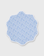 Load image into Gallery viewer, Scallop Edge Placemat in Blue/White Glenjade Liberty Fabric
