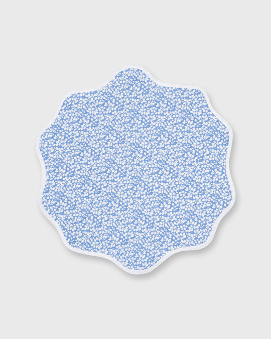 Scallop Edge Placemat in Blue/White Glenjade Liberty Fabric