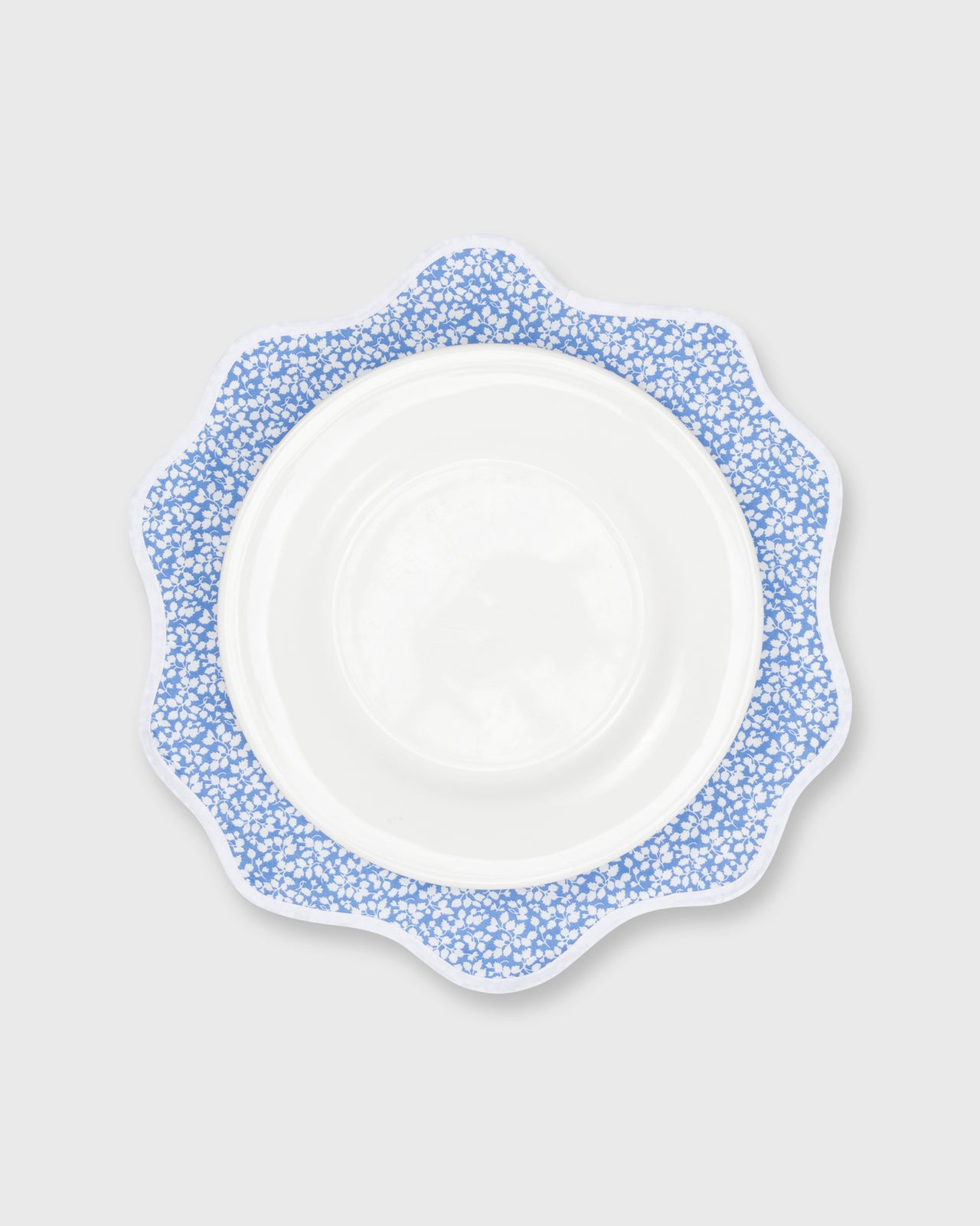 Scallop Edge Placemat in Blue/White Glenjade Liberty Fabric