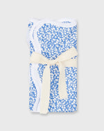 Load image into Gallery viewer, Scallop Edge Napkins (Set of 4) in Blue/White Glenjade Liberty Fabric

