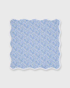 Scallop Edge Napkins (Set of 4) in Blue/White Glenjade Liberty Fabric