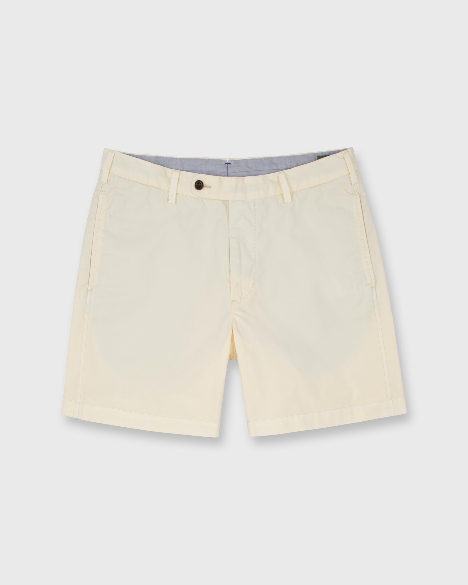 Garment-Dyed Short in Pale Yellow AP Lightweight Twill | Shop Sid Mashburn