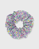 Load image into Gallery viewer, Large Scrunchie in Purple Multi Betsy Ann Liberty Fabric
