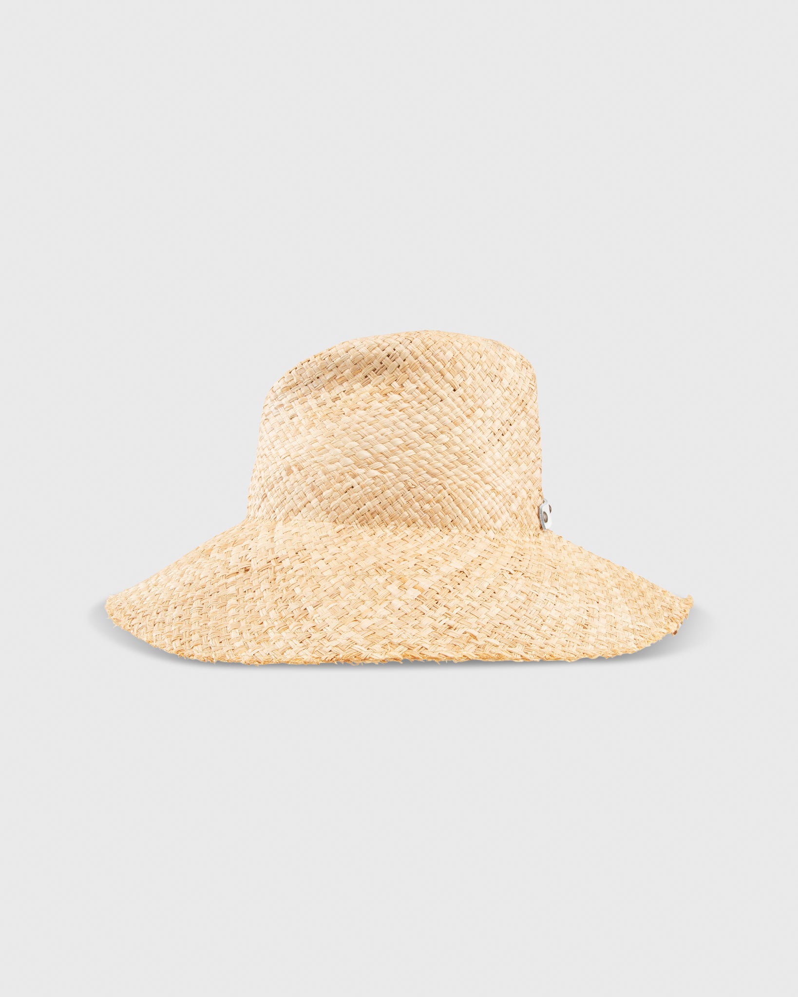 Commando Hat in Natural/White Trim