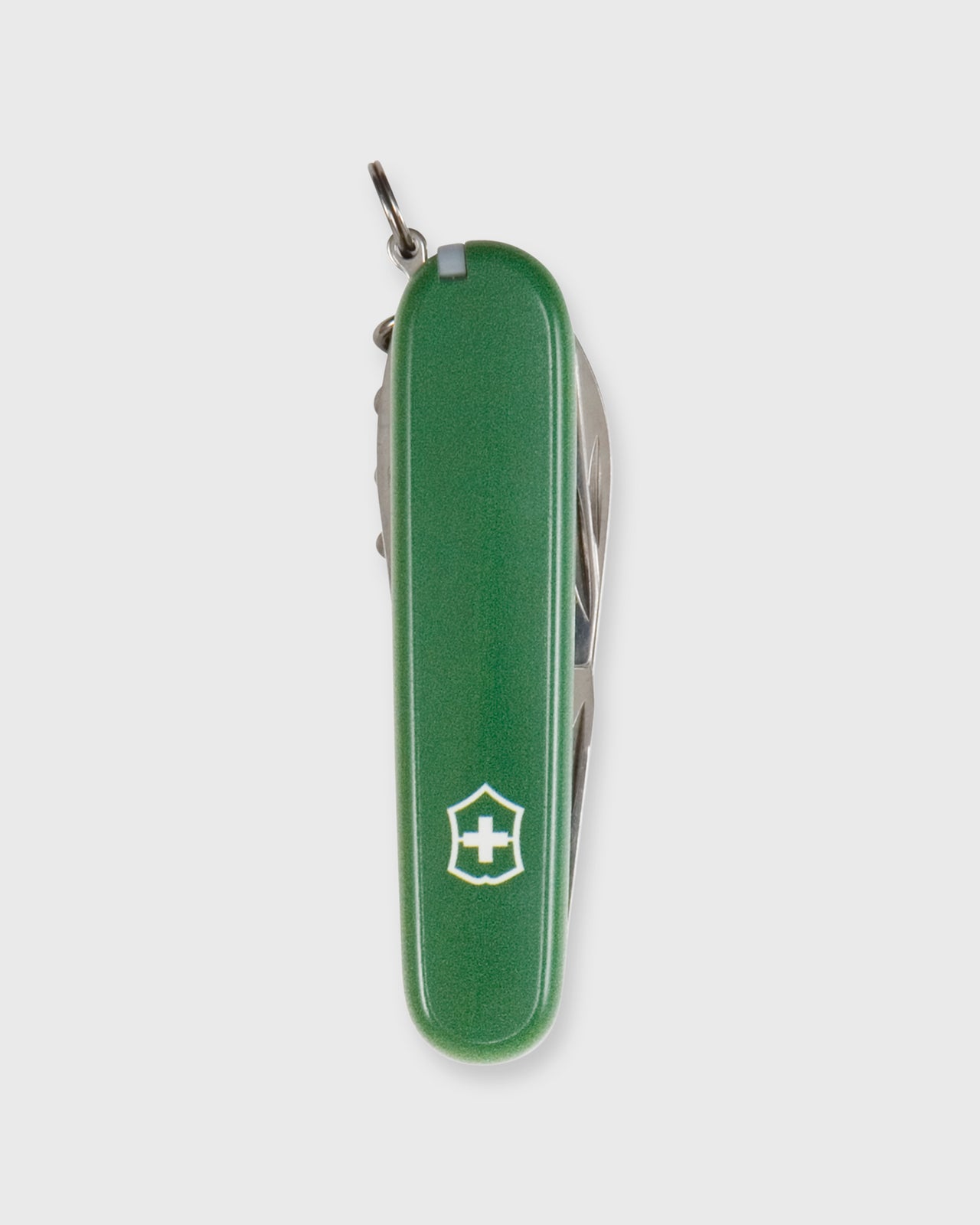 Large Swiss Army Knife in Green/White Mashburn "M"