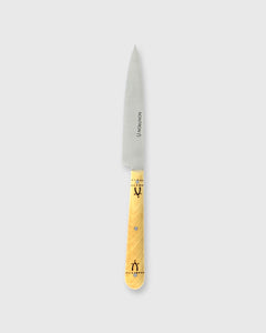 Kitchen Knife No. 10 in Woodburned Boxwood
