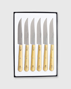Six Utility Steak Knives Gift Set
