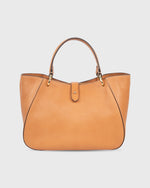Load image into Gallery viewer, Annalisa Satchel Bag in Tan Leather
