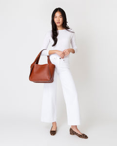 Lucie Bag in English Tan Leather