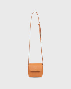 Lucette Crossbody Bag in Tan Leather
