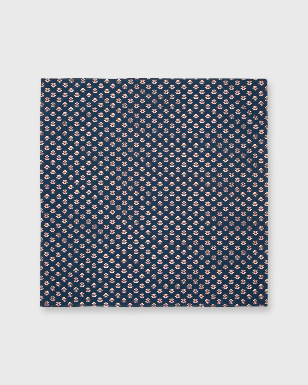 Bandana in Navy/Orange Farringdon Liberty Fabric