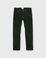 Load image into Gallery viewer, Slim Straight 5-Pocket Pant in Forest Corduroy
