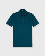 Load image into Gallery viewer, Short-Sleeved Polo in Heather Lake Pique
