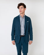 Load image into Gallery viewer, Butcher Jacket in Bluegrass Cotton/Cashmere Twill
