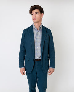 Butcher Jacket in Bluegrass Cotton/Cashmere Twill