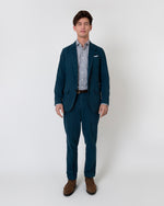 Load image into Gallery viewer, Butcher Jacket in Bluegrass Cotton/Cashmere Twill
