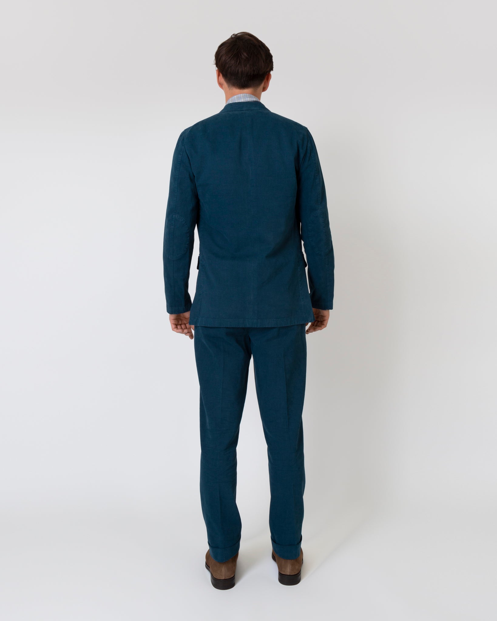 Butcher Jacket in Bluegrass Cotton/Cashmere Twill