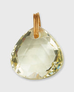 Load image into Gallery viewer, Briolette Pendant in Yellow Quartz
