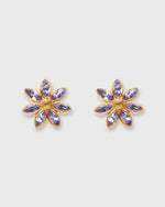 Load image into Gallery viewer, Small Gabrielle Stud Earrings in Tanzanite
