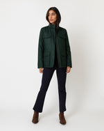 Load image into Gallery viewer, Quilted M65 Jacket in Forest Flannel
