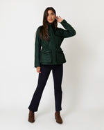 Load image into Gallery viewer, Quilted M65 Jacket in Forest Flannel
