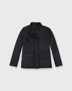 Load image into Gallery viewer, Quilted M65 Jacket in Charcoal Flannel
